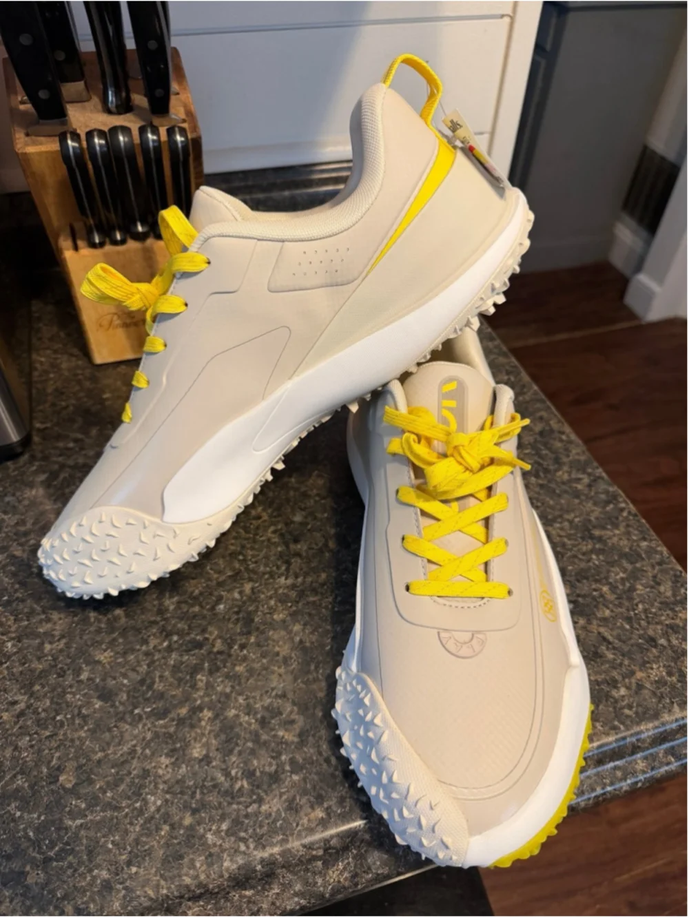 NWT New Mens G/FORE G/18 T.P.U. GOLF SHOE GUF000001-ST/CY STONE/CYBER